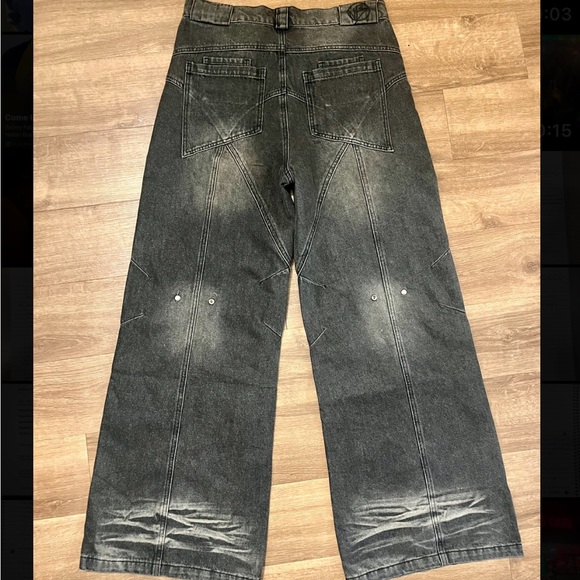 NO/FAITH STUDIOS SUN FADED DUNE BUGGY JEANS - Picture 2 of 3